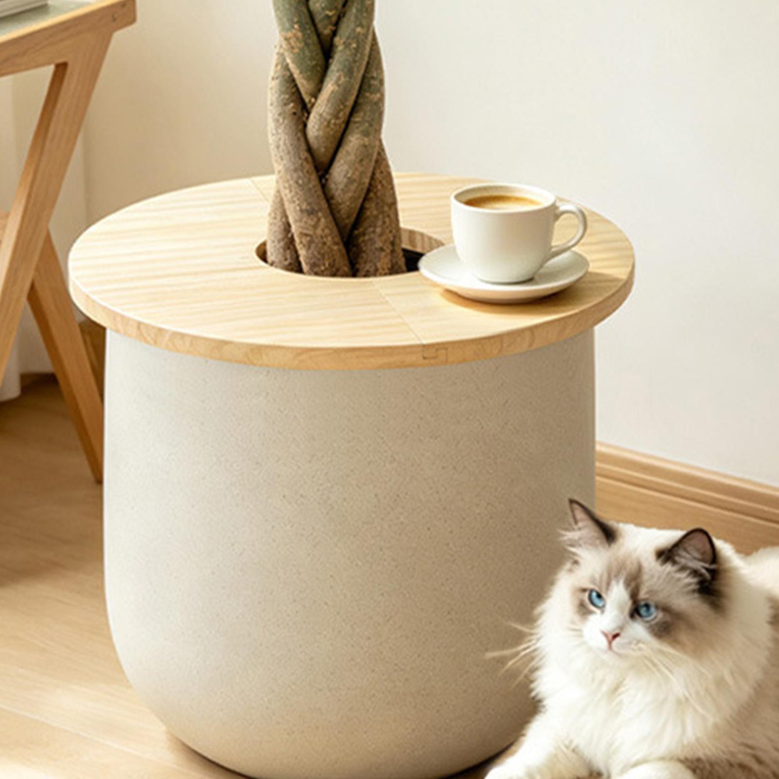 Indoor Herb Garden - 꽃 화분 덮개 나무 분할형 화분