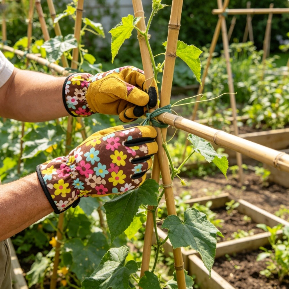 안전한 가지치기를 위한 손가락이 없는 정원용 장갑, 보 - Garden Gloves 리뷰 및 가격