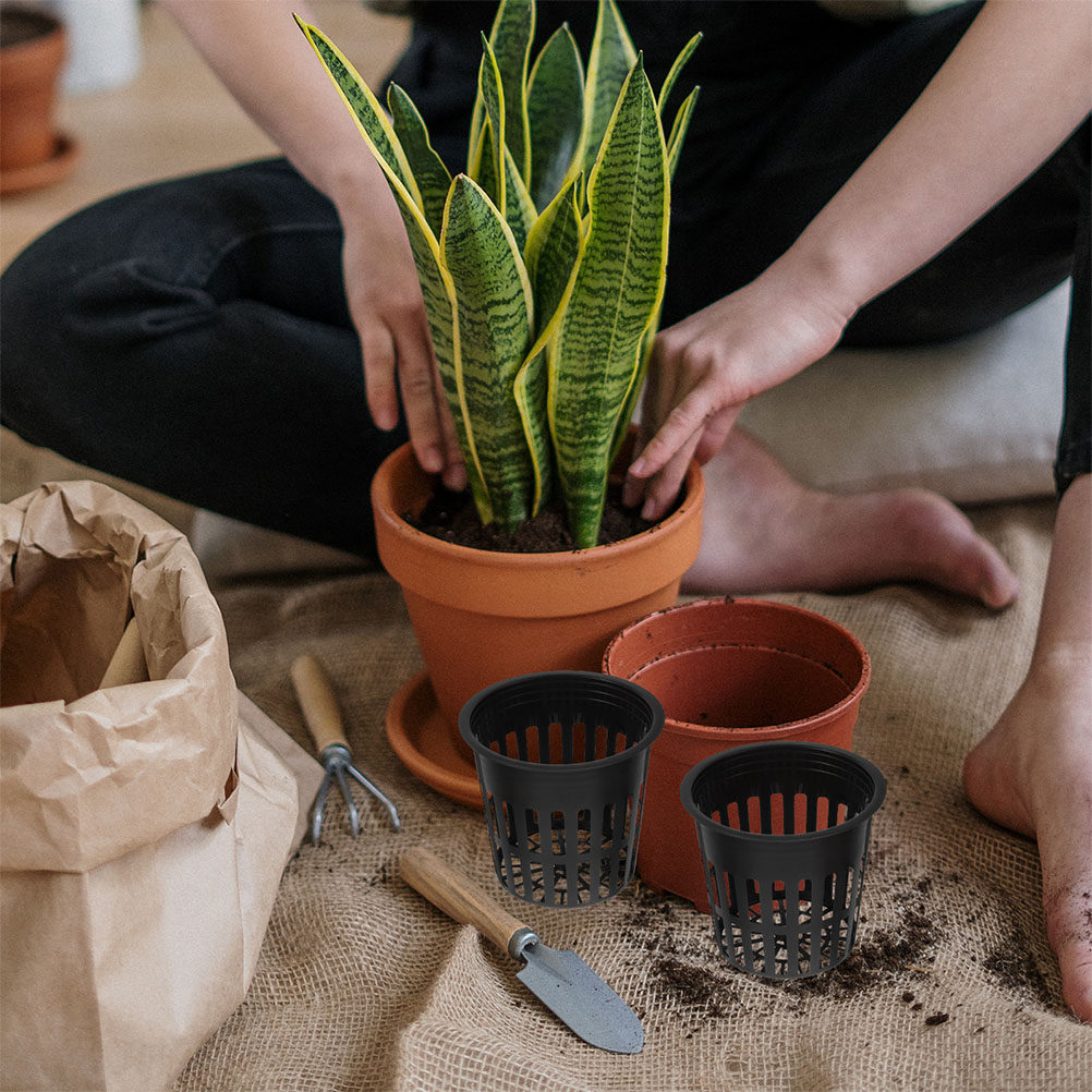 15개입, 4인치 플라스틱 그물망 화분, 실내외 정원용 - Plant Pot 리뷰 및 가격