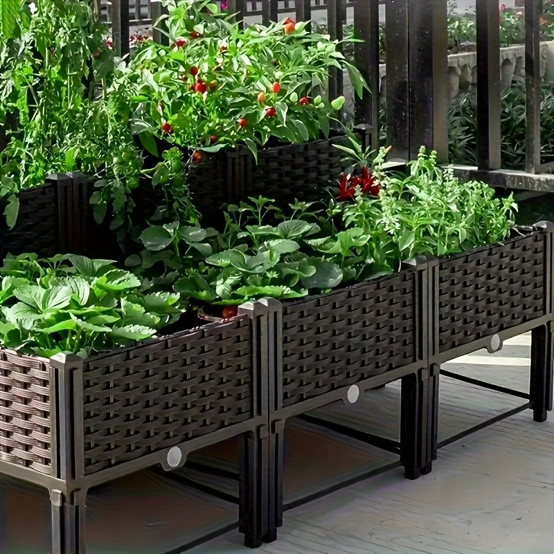 정원용 높이 조절 화분, 자동 급수 장치와 배수구가 있 - Raised Garden Bed 리뷰 및 가격